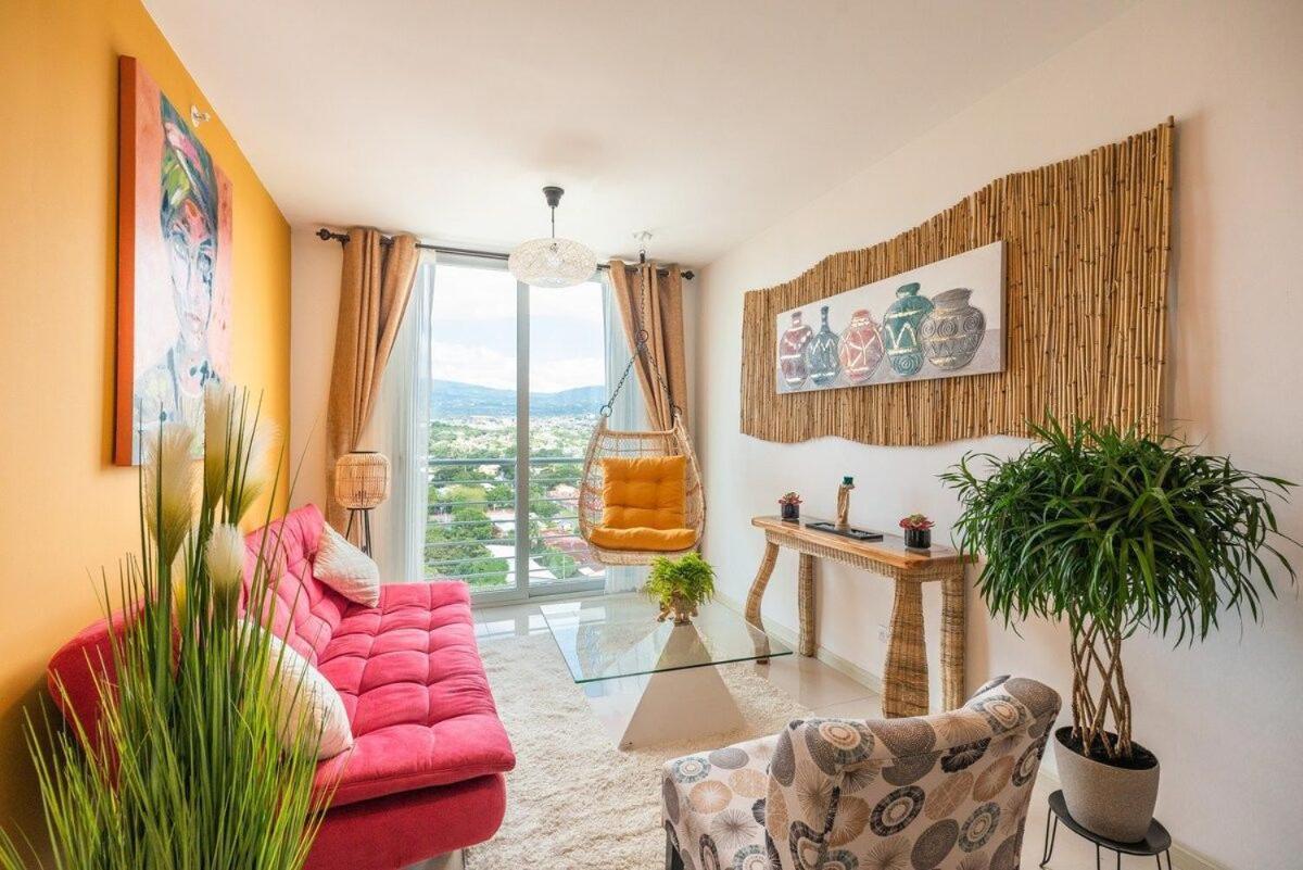 Boho Chic, Apart- Condo Cerca De Sjo Intl Airport Heredia Bagian luar foto